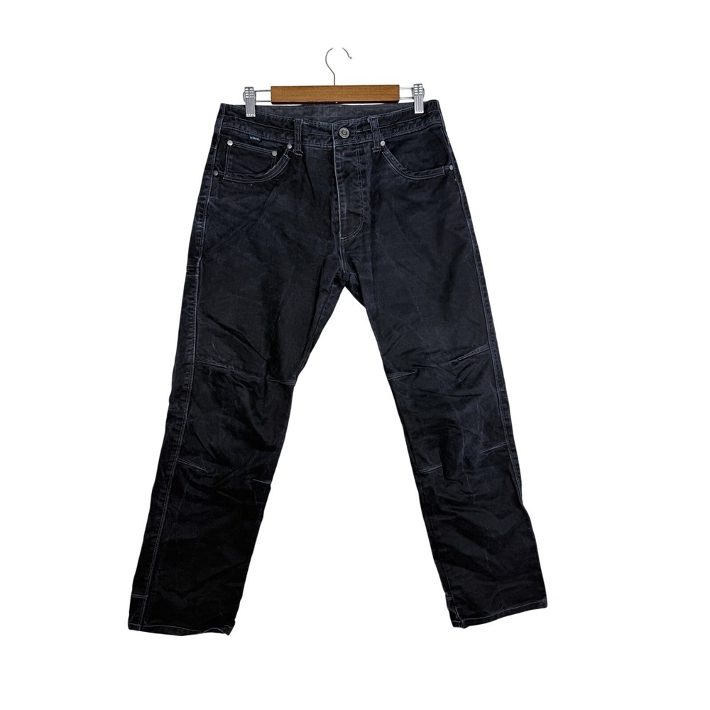 Kuhl FREE RYDR Pants Pantina Dyed Black Jeans Size 32x30 (Fits 31x28)